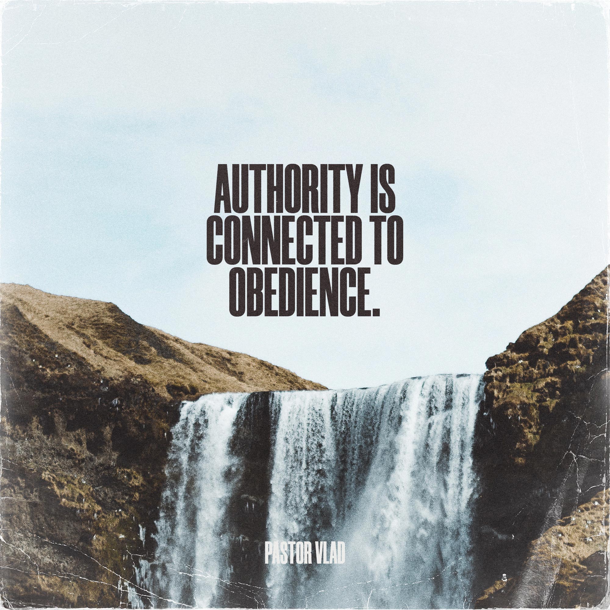 Shareable Quote for Sermon: Authority by Assignment