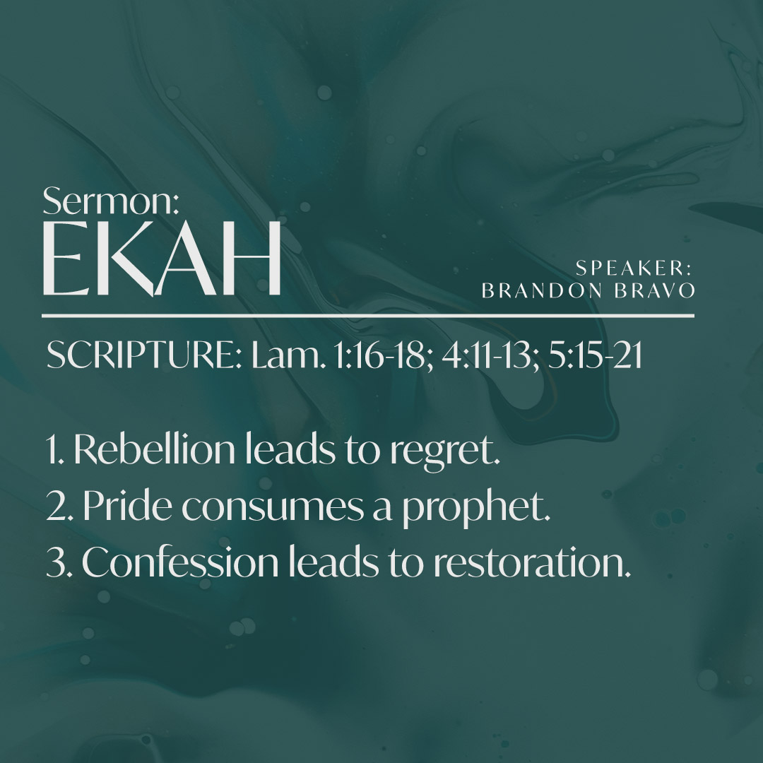Shareable Quote for Sermon: Ekah