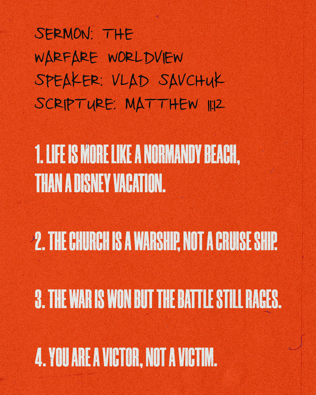Shareable Quote for “The Warfare Worldview”